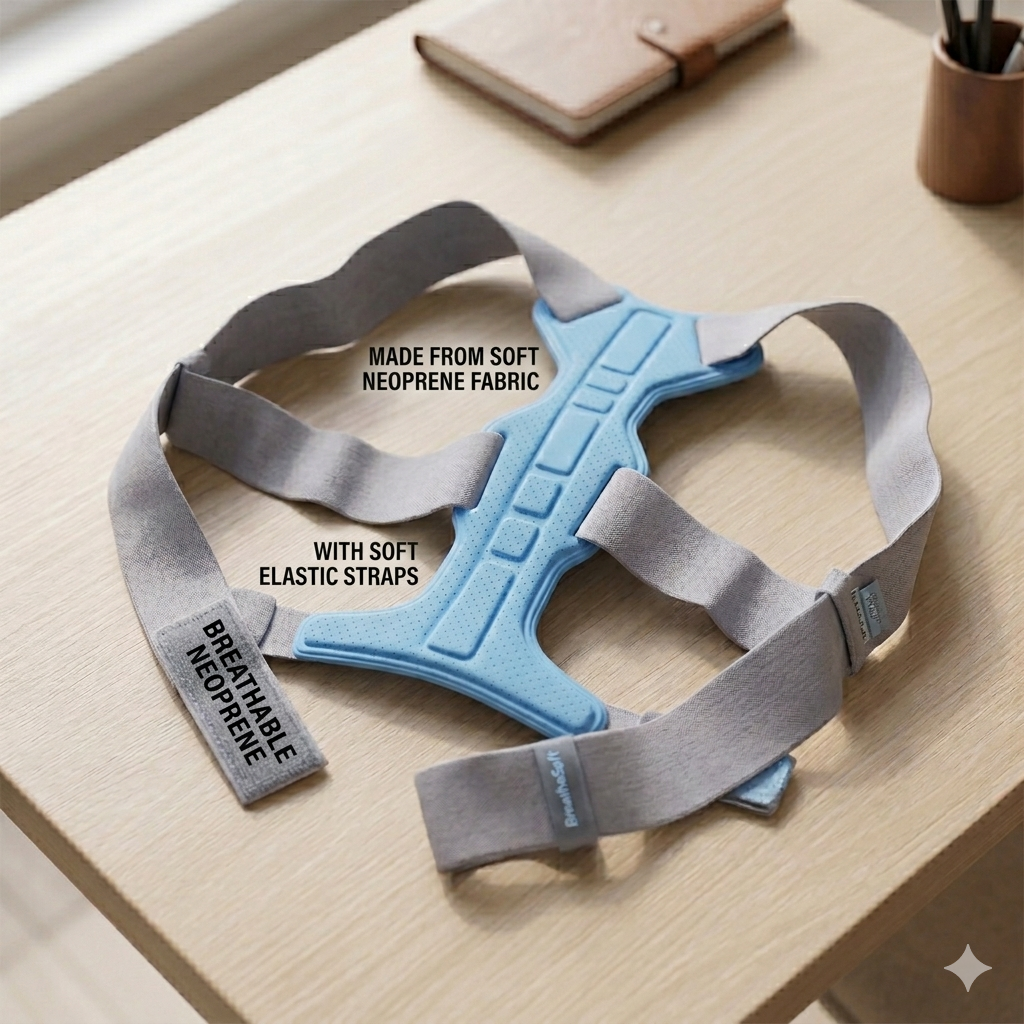 Adjustable Back Posture Corrector Support Belt (1 Pc Large)