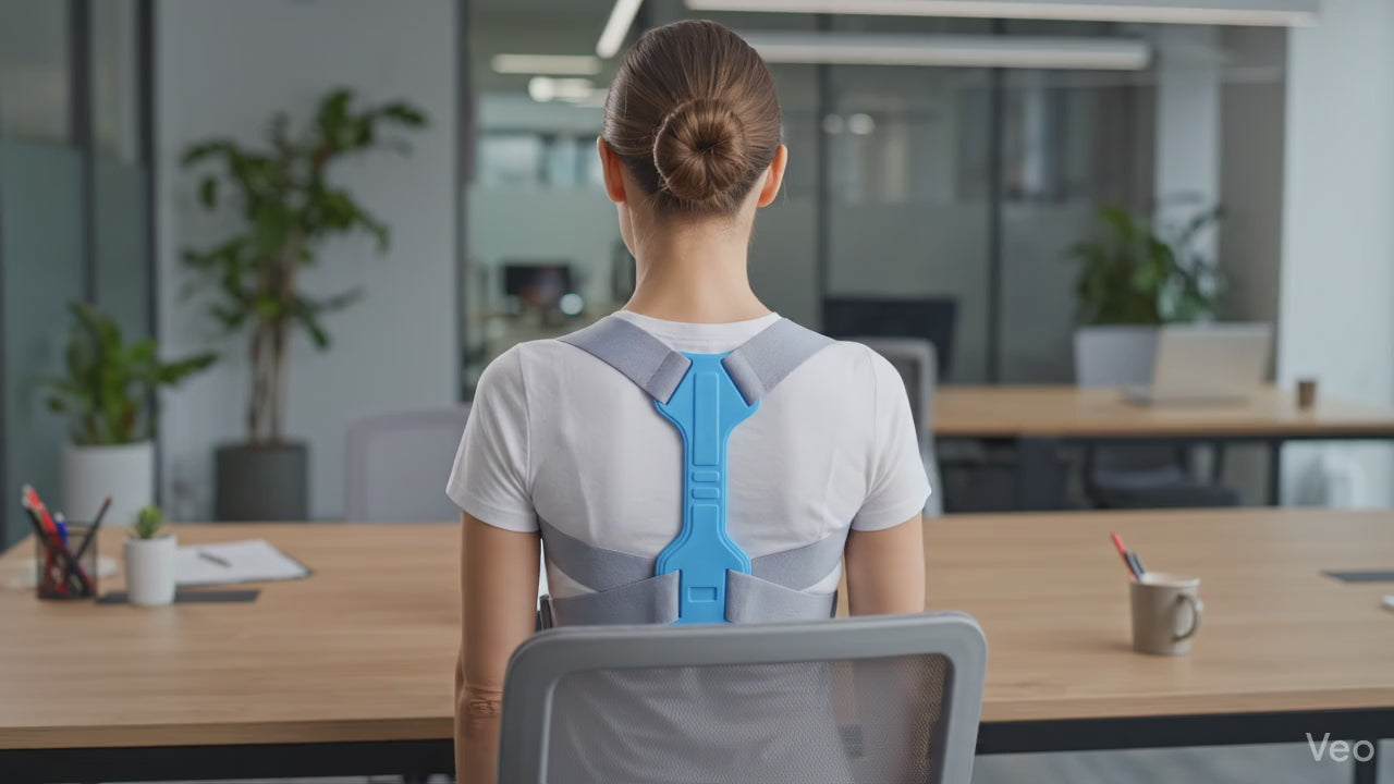 Adjustable Back Posture Corrector Support Belt (1 Pc Large)